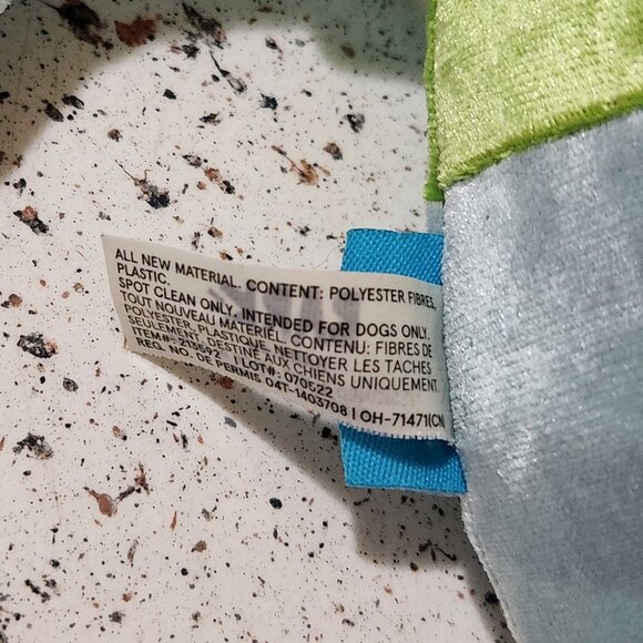 Bark A.R.F (Alien Retriever Friend) Squeaky Crinkle Plush Dog Toy sz L - Picture 5 of 7